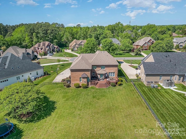 9008 Skipaway Dr, Waxhaw, NC 28173 - aerial view of residential area