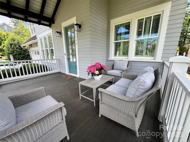 1550 Matthew Mcclure Cir, Davidson, NC 28036 - view of wooden porch