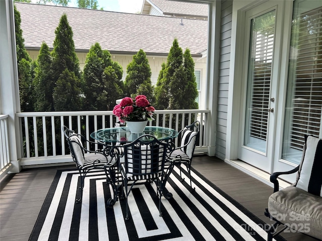 1550 Matthew Mcclure Cir, Davidson, NC 28036 - wooden terrace featuring outdoor dining area