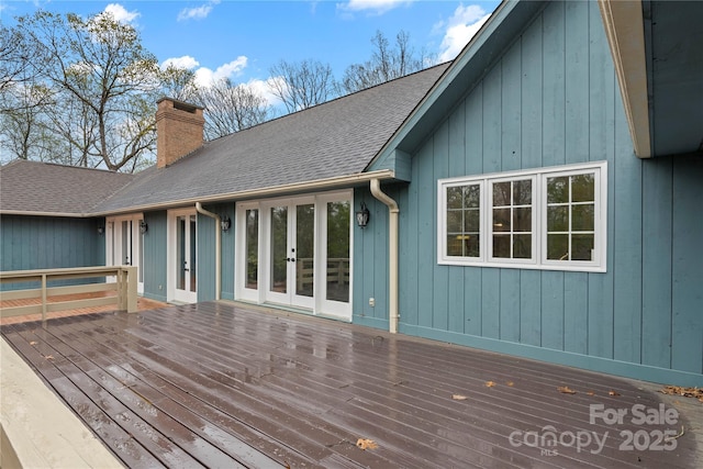 1476 New Market Rd, Tryon, NC 28782 - wooden terrace featuring french doors