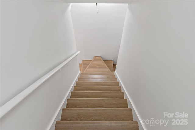 view of stairs