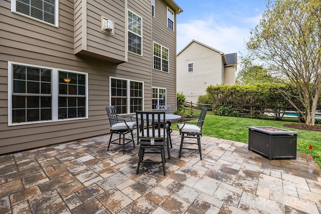 1809 Robbins Meadows Dr, Waxhaw, NC 28173 - view of patio featuring outdoor dining space