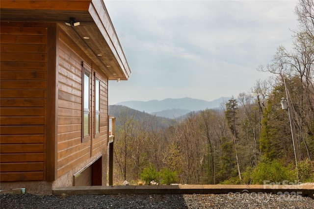 263 Mine Cove Rd, Spruce Pine, NC 28777 - property view of mountains with a wooded view