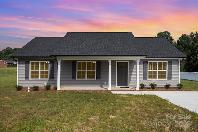 115 Frances St, Salisbury, NC 28147 - view of front of house with covered porch and roof with shingles