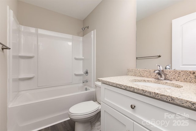 115 Frances St, Salisbury, NC 28147 - full bath featuring vanity, bathing tub / shower combination, and wood finished floors