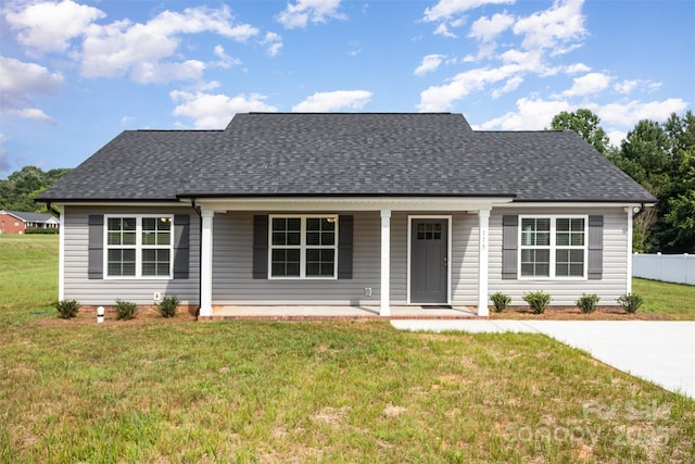 115 Frances St, Salisbury, NC 28147 - view of front of house with a shingled roof and a porch