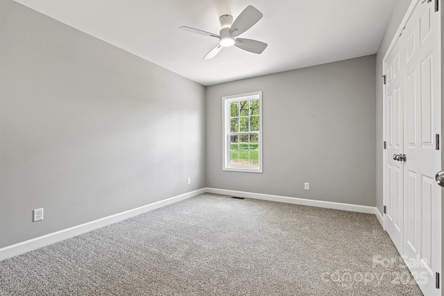 102 Kerda St, Taylorsville, NC 28681 - unfurnished bedroom with baseboards, carpet flooring, and a closet