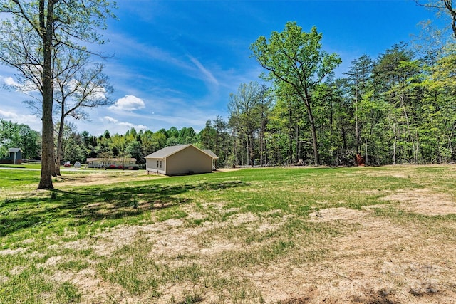 102 Kerda St, Taylorsville, NC 28681 - view of yard with a forest view