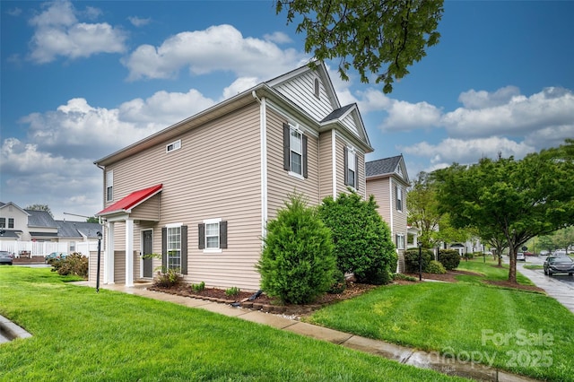 4133 Carl Parmer Dr, Harrisburg, NC 28075 - view of home's exterior featuring a yard