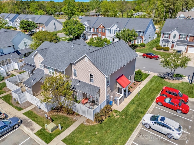 4133 Carl Parmer Dr, Harrisburg, NC 28075 - bird's eye view with a residential view