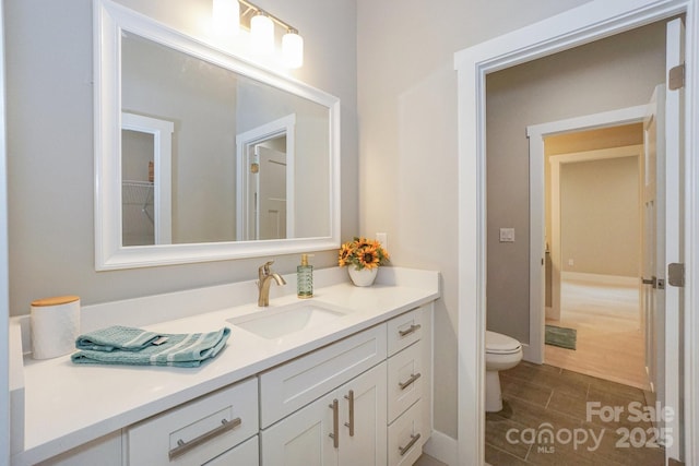 8225 Long Island Rd, Catawba, NC 28609 - bathroom with toilet and vanity