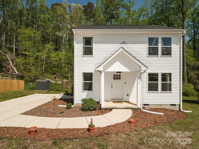view of front of house with a porch