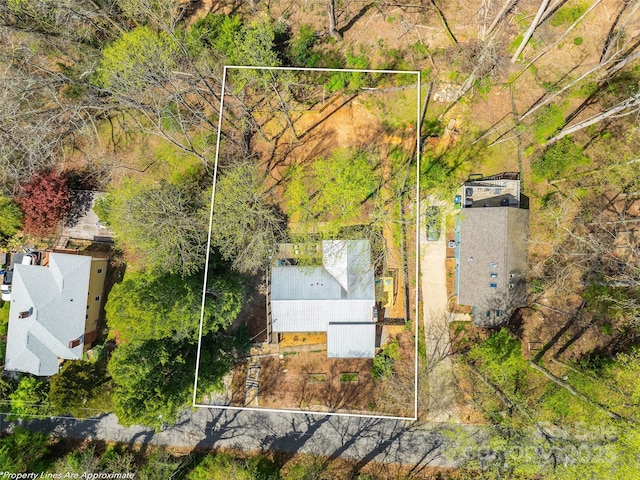 drone / aerial view