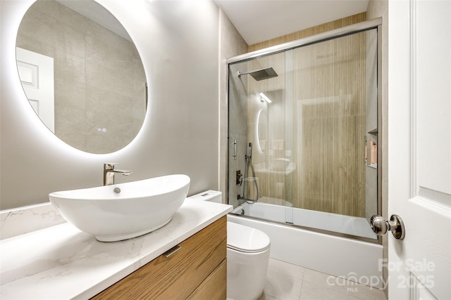 1126 Blowing Rock Cv, Fort Mill, SC 29708 - full bath with toilet, vanity, and combined bath / shower with glass door