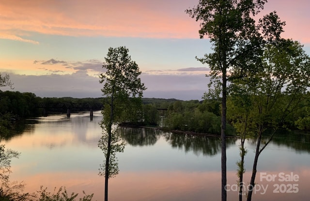 5888 Wood Duck Way, Catawba, NC 28609 - water view featuring a forest