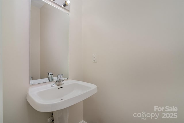 bathroom with a sink