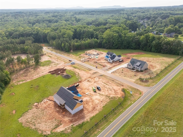 1504 Baileys Run, Gastonia, NC 28056 - view of rural area featuring a heavily wooded area