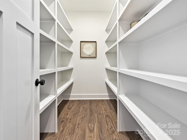 view of pantry
