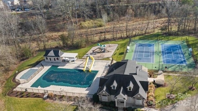 9508 Hayenridge Ct, Huntersville, NC 28078 - aerial view