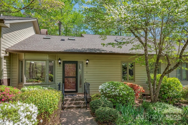 8 Hunting Country Trl, Tryon, NC 28782 - view of front facade featuring roof with shingles