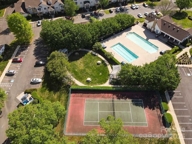 aerial view