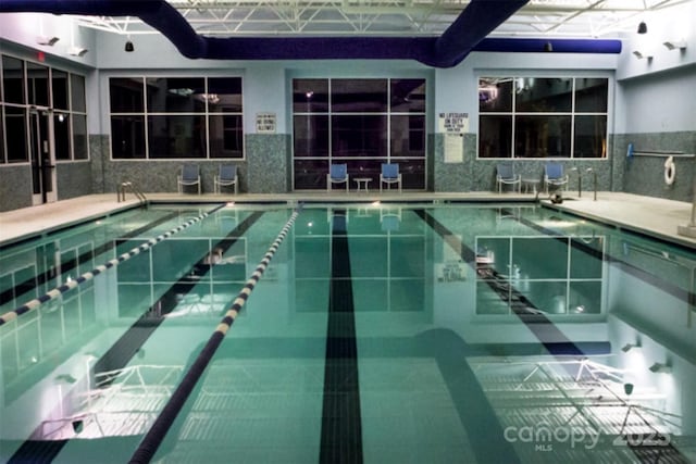 view of pool