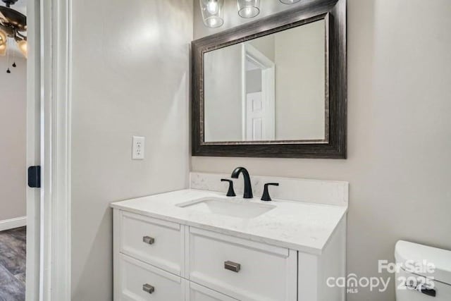 2335 Brookview Ct, Rock Hill, SC 29732 - bathroom with toilet and vanity