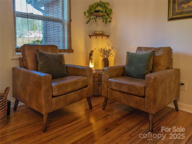 317 Balsam Dr, Waynesville, NC 28786 - living area featuring wood finished floors