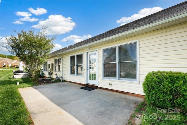 exterior space featuring a patio