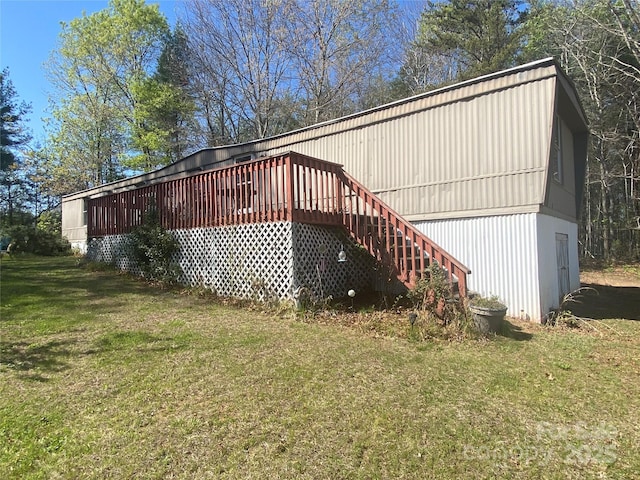 1798 Lonnie Shuffler St, Morganton, NC 28655 - view of outdoor structure featuring stairs