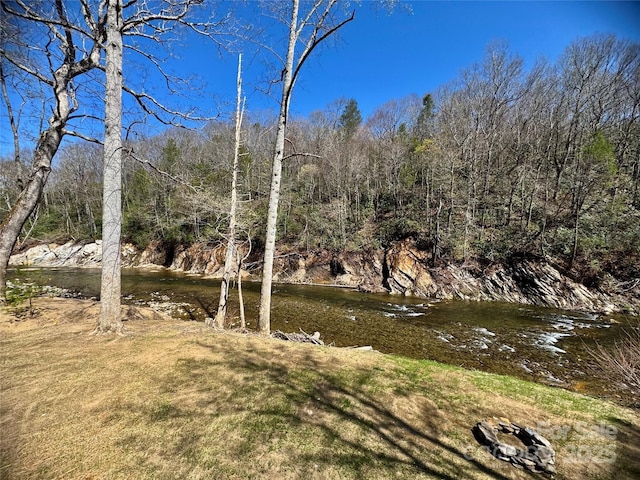 8061 State Highway 80 S, Burnsville, NC 28714 - view of yard featuring a wooded view