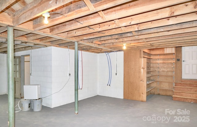 125 Dutchman Creek Rd, Elkin, NC 28621 - view of unfinished basement