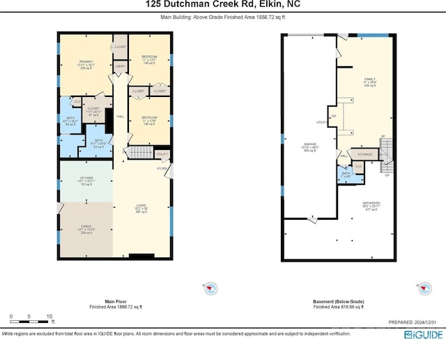 125 Dutchman Creek Rd, Elkin, NC 28621 - room layout