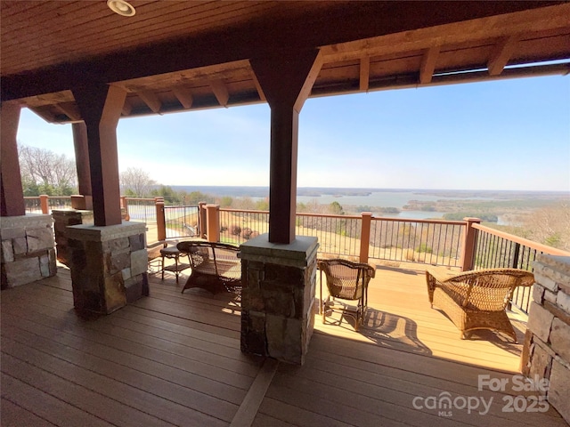 135 Boulder Ridge Dr, Denton, NC 27239 - view of deck