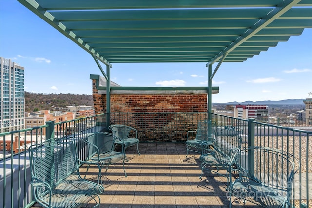 84 Walnut St Unit 203, Asheville, NC 28801 - balcony with a mountain view