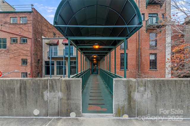 84 Walnut St Unit 203, Asheville, NC 28801 - property entrance with brick siding