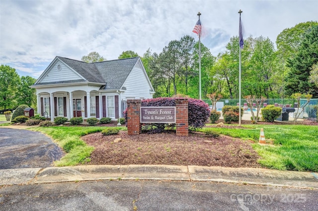 394 Runnymede Dr, Rock Hill, SC 29732 - exterior space featuring fence and a shingled roof
