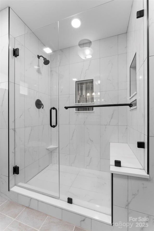 1 Sleepy Hollow Dr, Maggie Valley, NC 28751 - bathroom featuring a stall shower