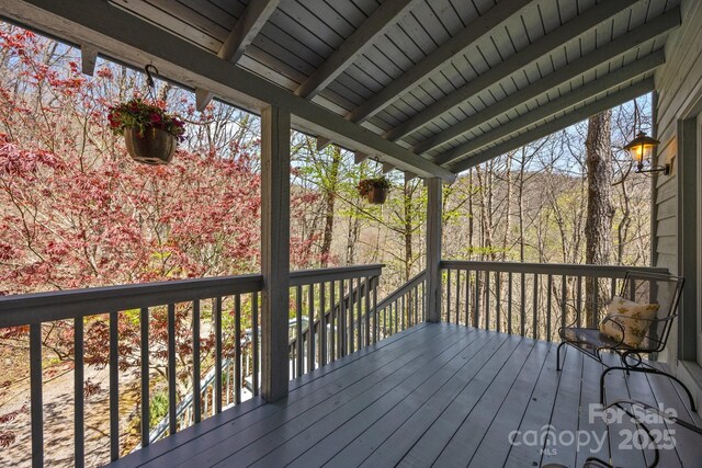 63 Chestnut Forest Rd, Fairview, NC 28730 - view of deck