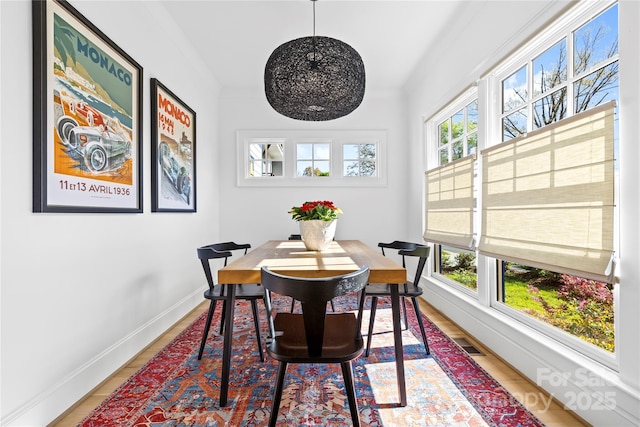 210 Walford Dr, Charlotte, NC 28208 - dining space with baseboards