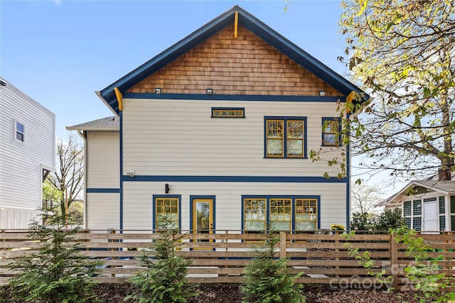 210 Walford Dr, Charlotte, NC 28208 - back of house with a deck and fence