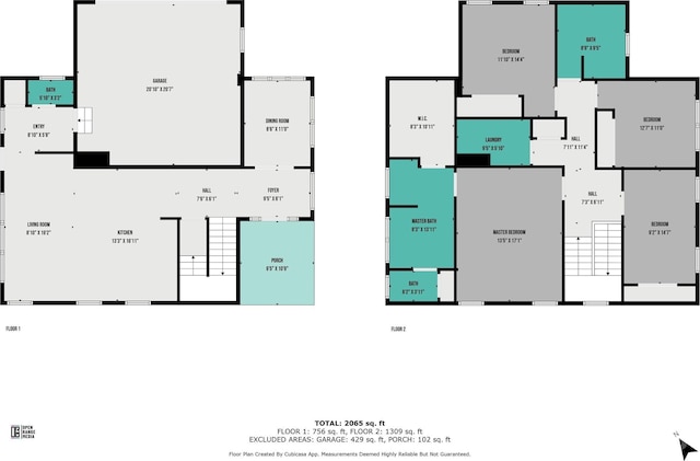 210 Walford Dr, Charlotte, NC 28208 - floor plan