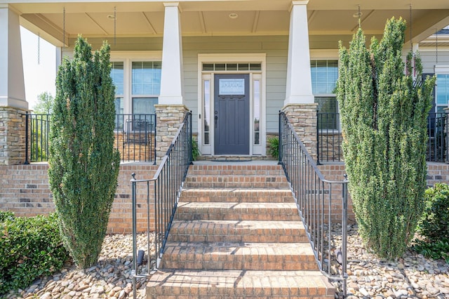 6352 Willow Farm Dr, Denver, NC 28037 - property entrance featuring a porch