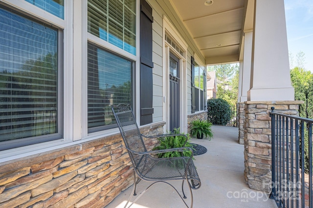 6352 Willow Farm Dr, Denver, NC 28037 - view of patio / terrace featuring a porch