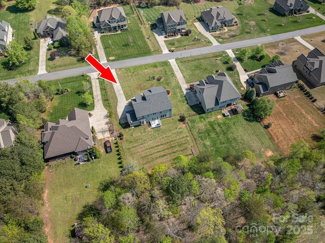 6352 Willow Farm Dr, Denver, NC 28037 - birds eye view of property with a residential view
