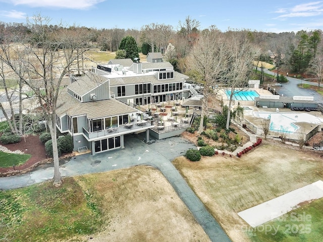aerial view