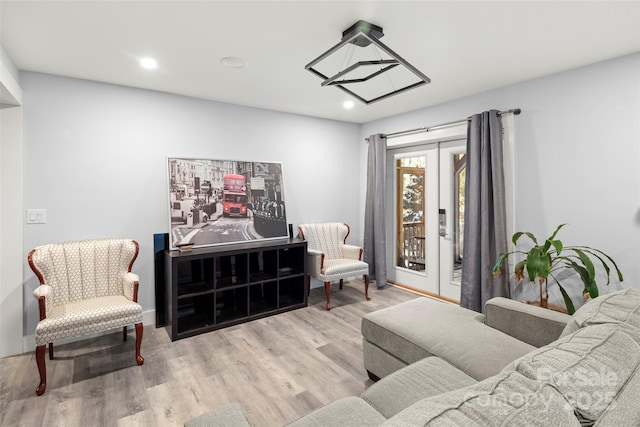 34 Turnberry Dr, Arden, NC 28704 - sitting room with recessed lighting and wood finished floors