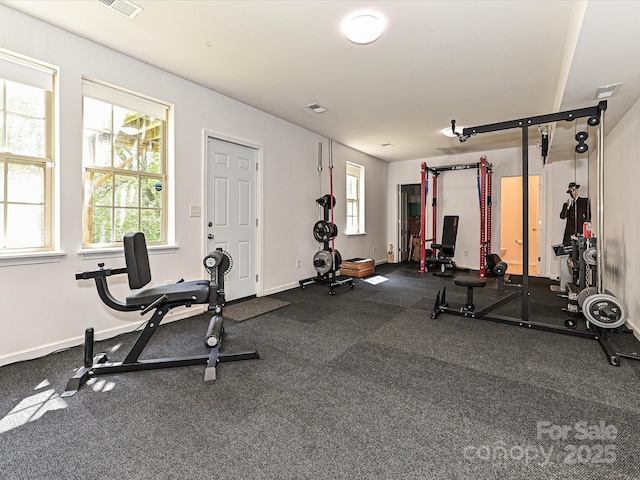 3914 Cassidy Dr, Waxhaw, NC 28173 - exercise area with baseboards