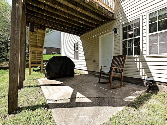 3914 Cassidy Dr, Waxhaw, NC 28173 - view of patio / terrace featuring grilling area