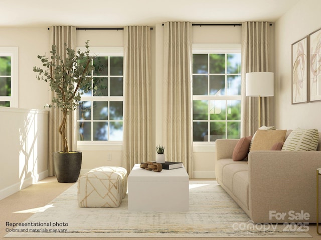 1512 Croydon St, Indian Land, SC 29707 - sitting room featuring baseboards